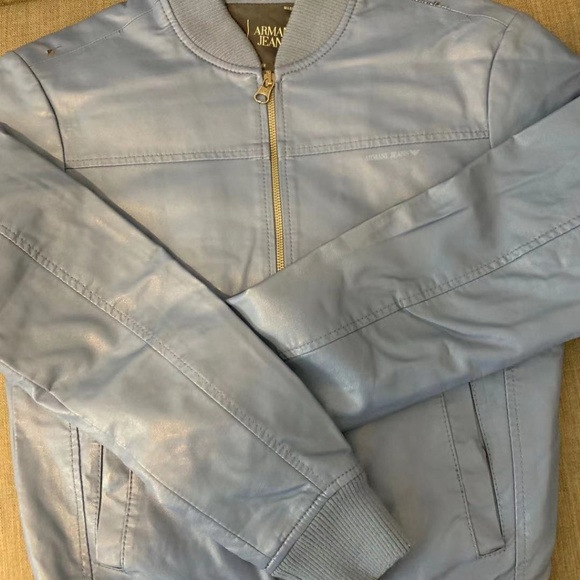 Armani Jeans Leather Jacket